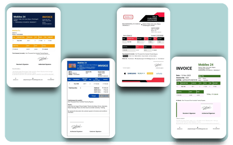 Automated GST Billing & Invoice Generator