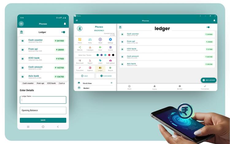 Automated Ledger & Expense Tracking System