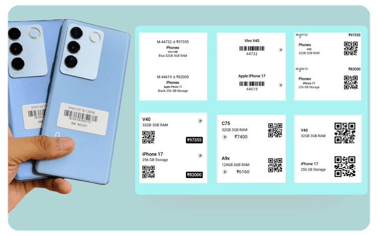 Auto-Generated Premium Phone Labels