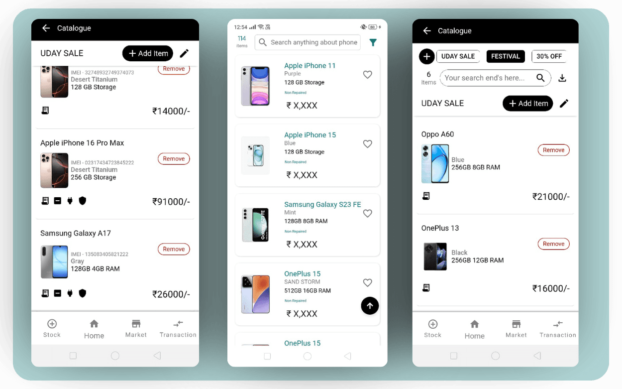 Smart Catalog Management for Mobile Inventory