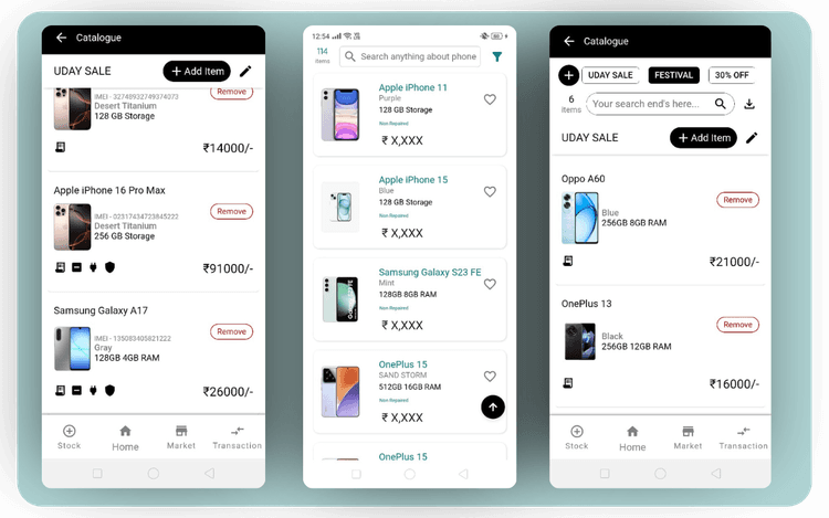 Smart Catalog Management for Mobile Inventory