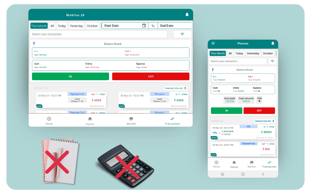 Smart Transaction & Finance Management