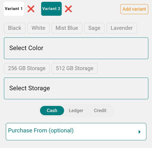 Add Units