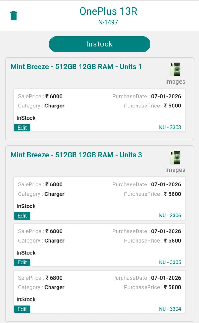 Add Units