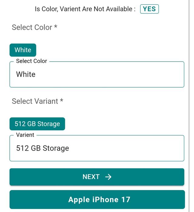 Purchase amount