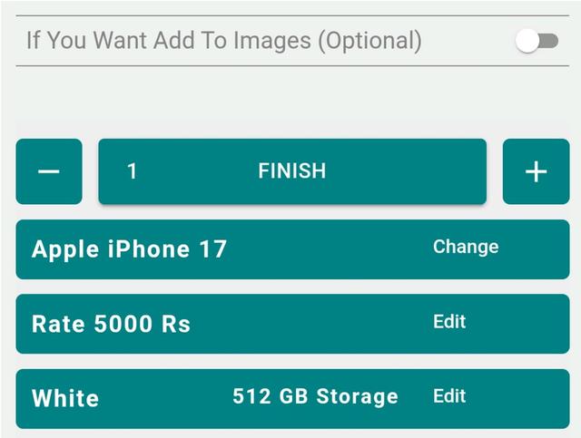 Purchase amount
