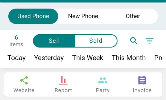Select Stock Type