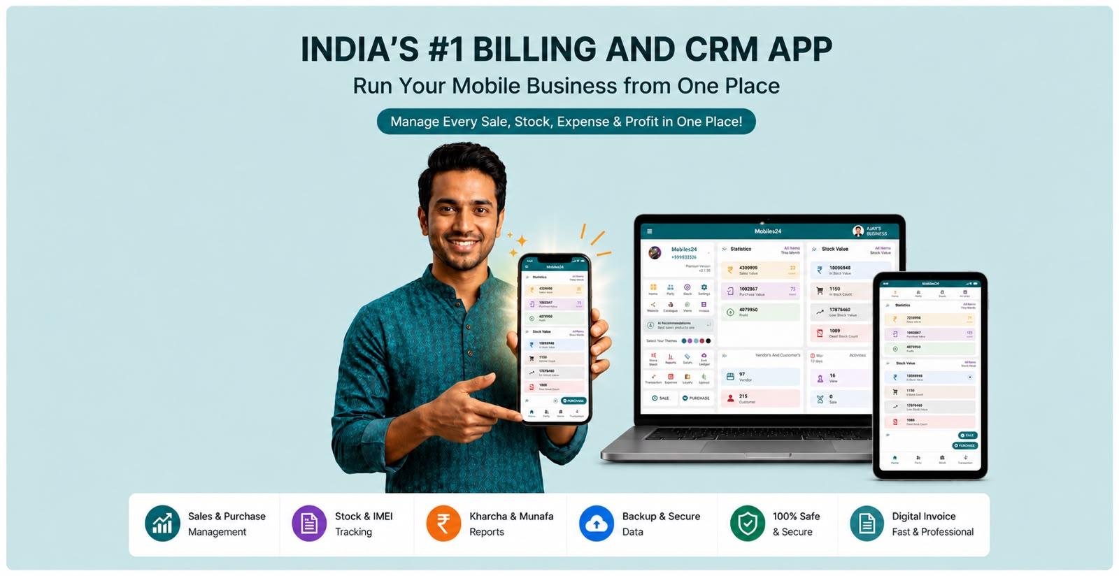 Comparison of the best mobile shop software in India for 2026 — Phoneo vs alternatives