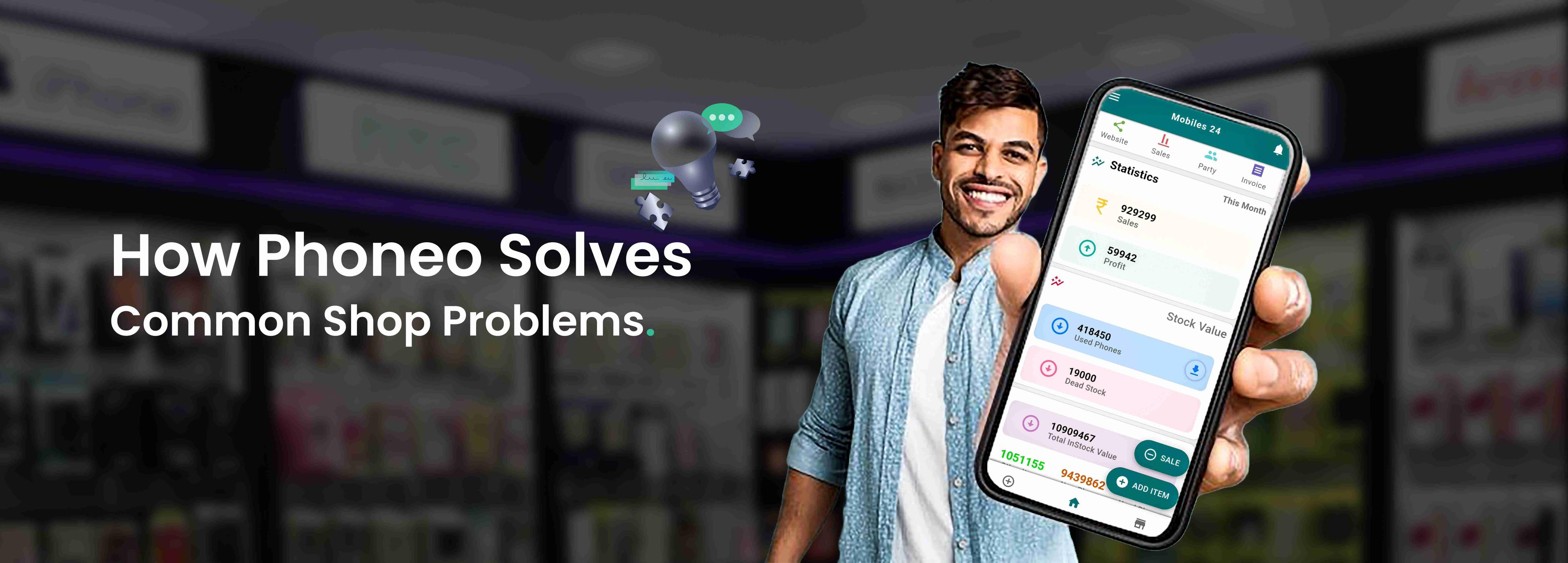 How Phoneo Mobile Shop Software Solves Common Shop Problems