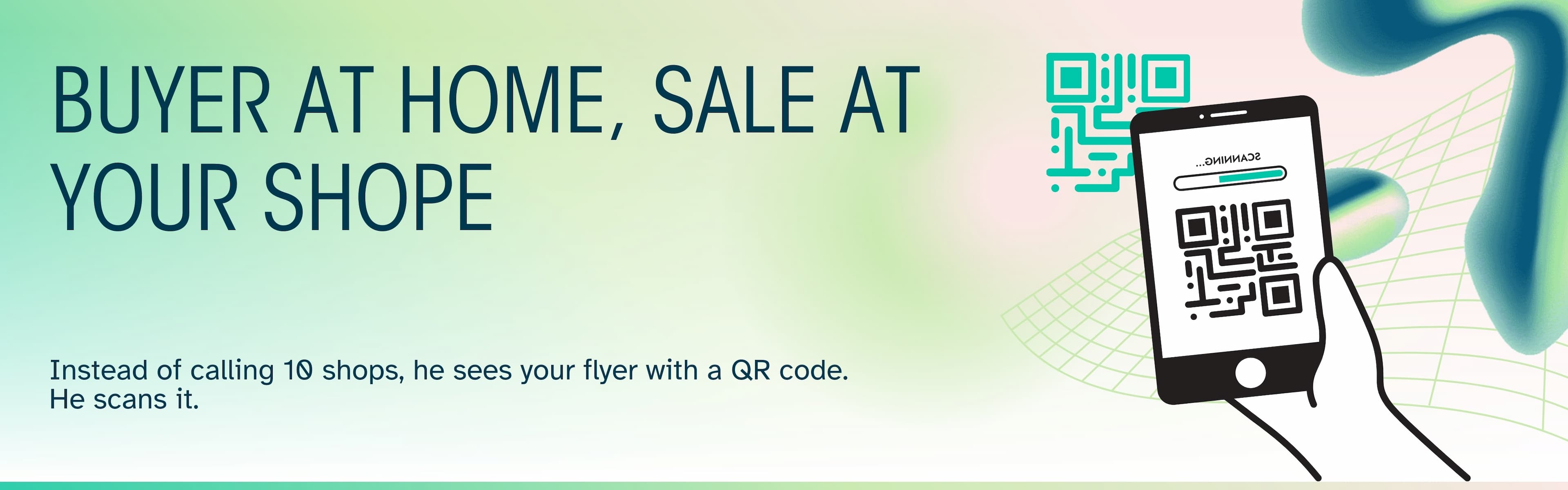 Phoneo QR Enables Sales from Home Buyers to Your Shop