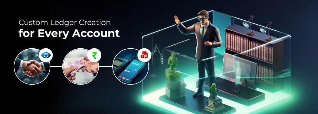 Custom Ledger Creation for Every Account with Phoneo Accounting Software